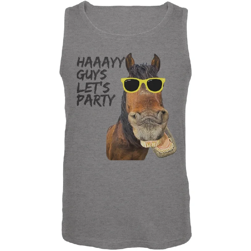 Haaay Guys Let's Party Tank TopSheer T-Shirts