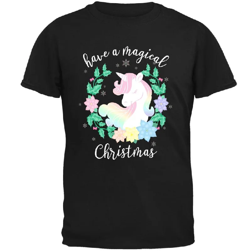 Have a Magical Christmas Unicorn Mens T ShirtArtist T-Shirts