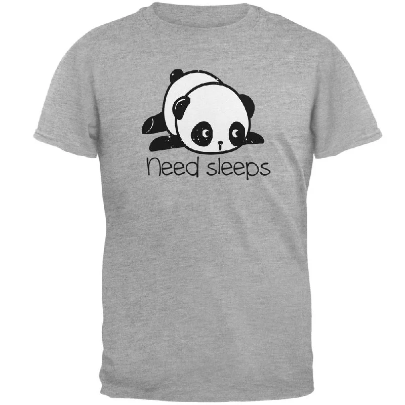 Panda Need Sleep Mens T ShirtBamboo T-Shirts