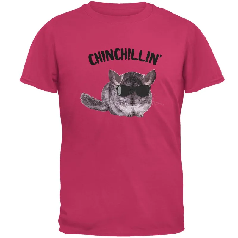 Chinchillin Chinchilla Mens T ShirtCotton T-Shirts