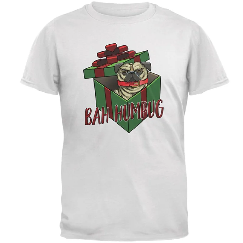 Christmas Bah Humpug Grumpy Scrooge Pug Gift Mens T ShirtHunting T-Shirts