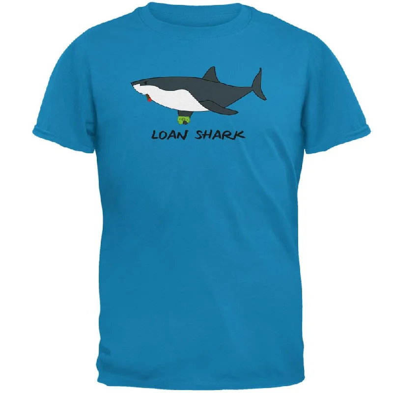 Loan Shark Great White Funny Pun Mens T ShirtCycling T-Shirts