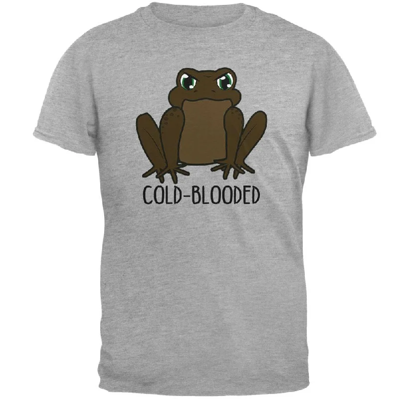 Toad Cold Blooded Funny Mens T ShirtWork T-Shirts