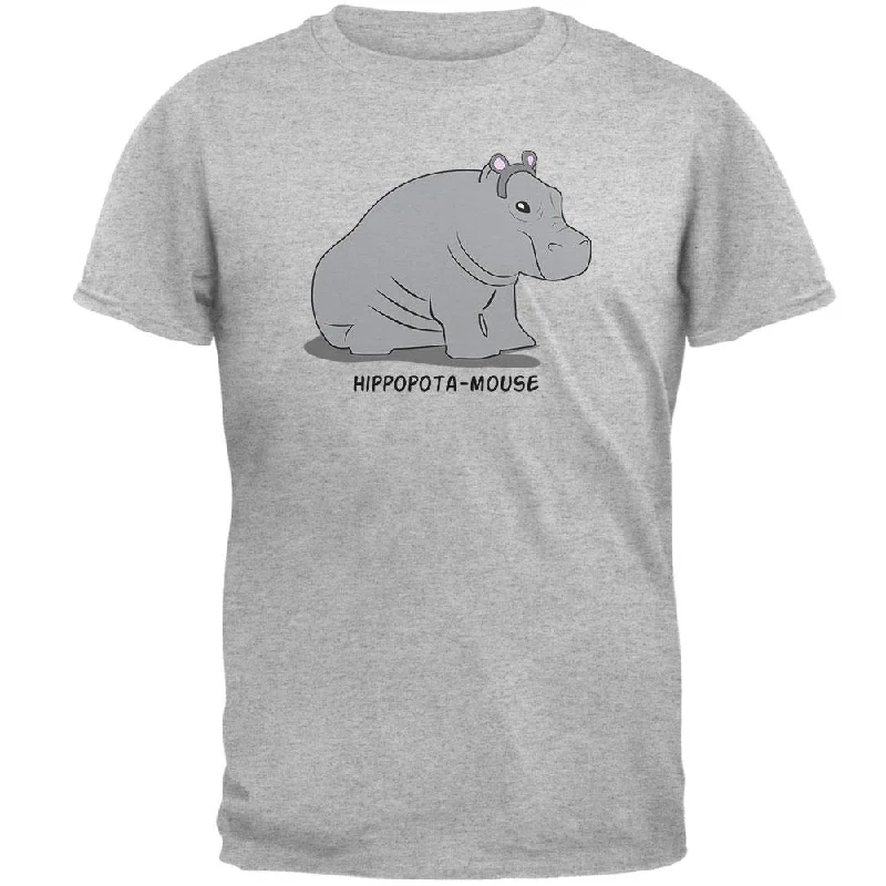 Hippo Mouse Hippopotamouse Funny Pun Mens T ShirtCamping T-Shirts