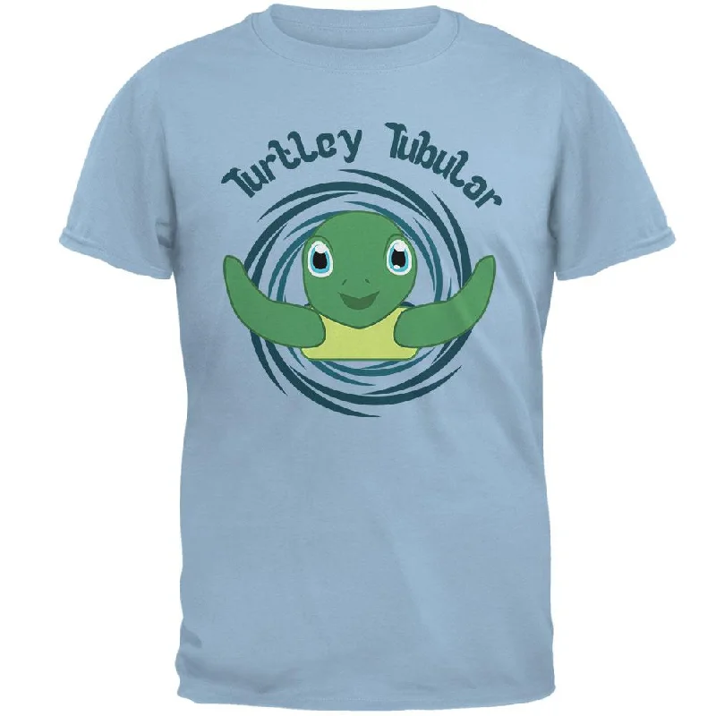 Sea Turtle Totally Tubular Funny Pun Cute Mens T ShirtFestival T-Shirts