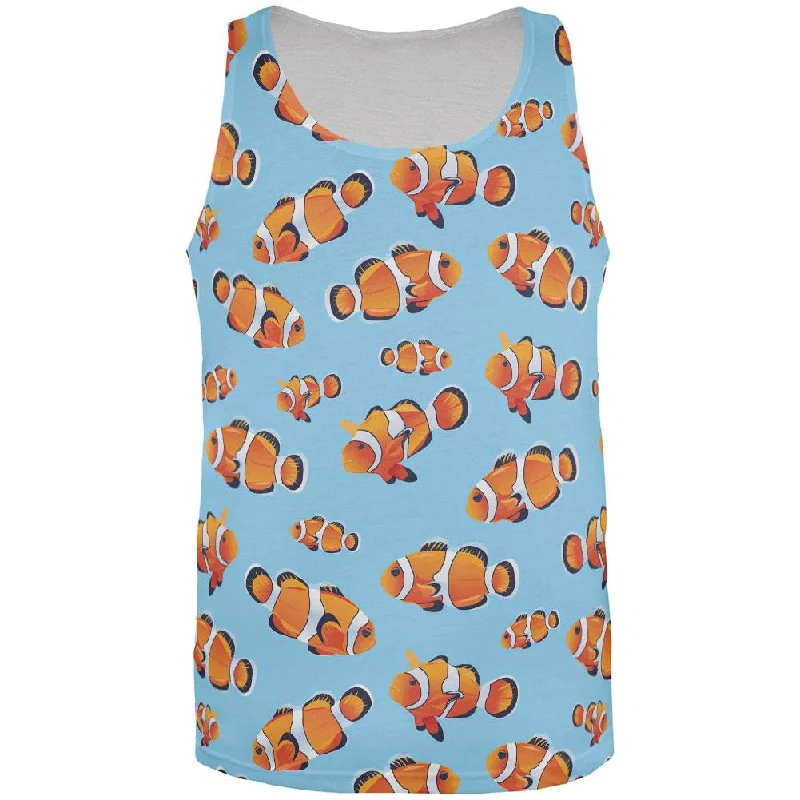 Clownfish All Over Adult Tank TopLeather-Paneled T-Shirts