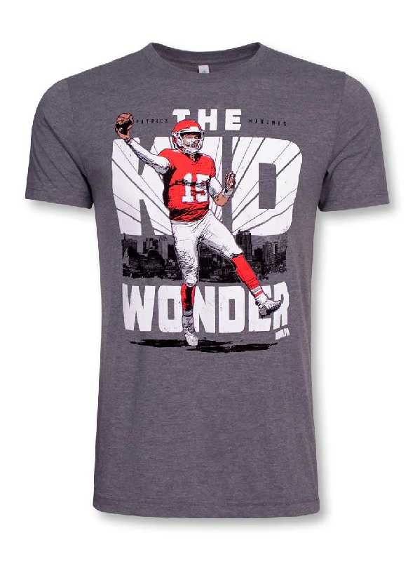 Texas Tech Red Raiders Patrick Mahomes "The Kid Wonder" Short Sleeve T-ShirtHunting Short Sleeve Tops