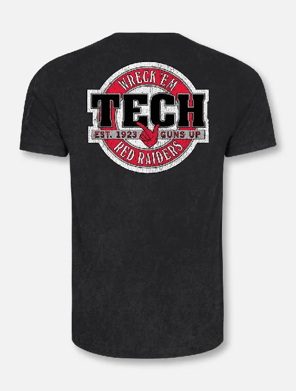 Texas Tech Red Raiders "Drop in" Short Sleeve T-shirtAthletic Short Sleeve Tops