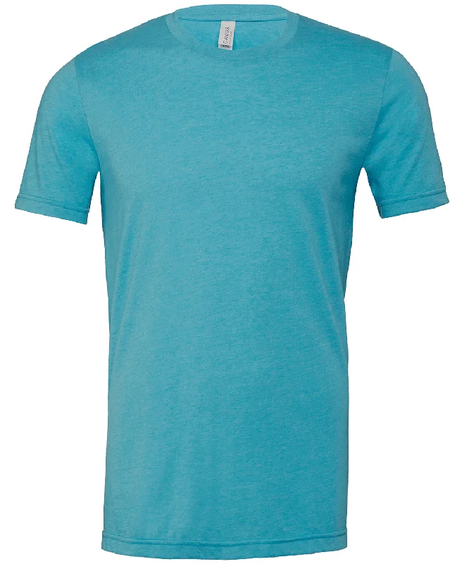 Heather Aqua - Unisex heather CVC short sleeve t-shirtTie-Dye Short Sleeve Tops