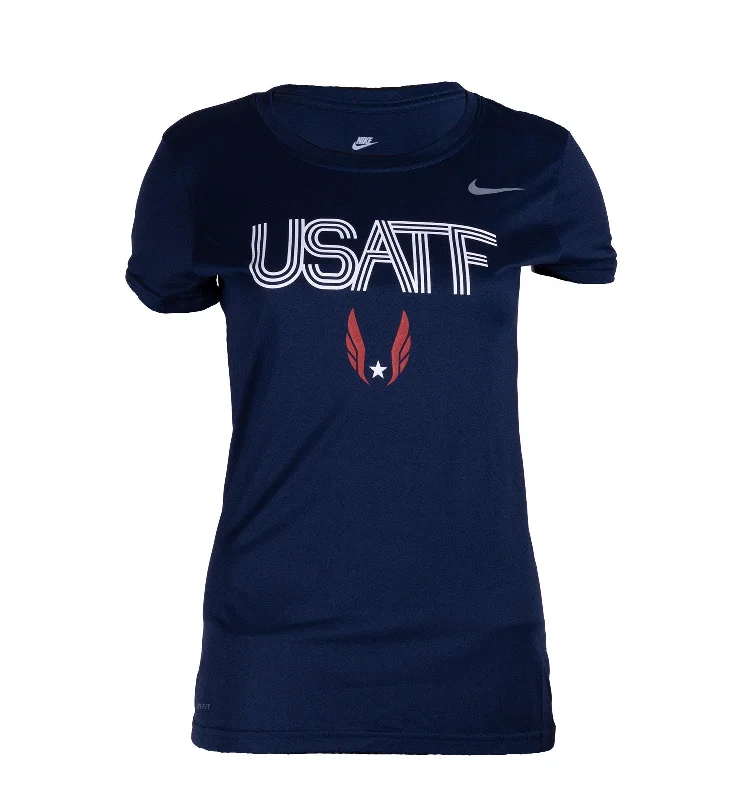 Nike USATF Women's Short Sleeve Legend T-ShirtFishing Short Sleeve Tops