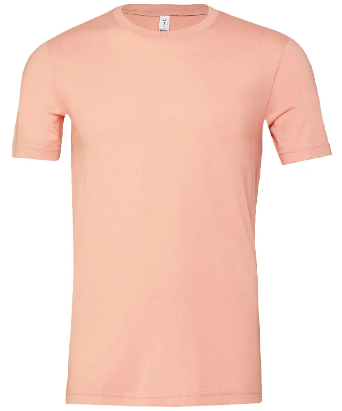 Heather Peach - Unisex heather CVC short sleeve t-shirtScoop Neck Short Sleeve Tops