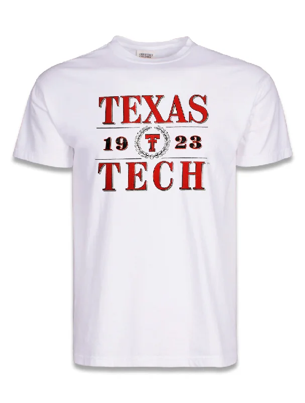 Texas Tech "Campus Gates" Short Sleeve T-shirtTie-Dye Short Sleeve Tops