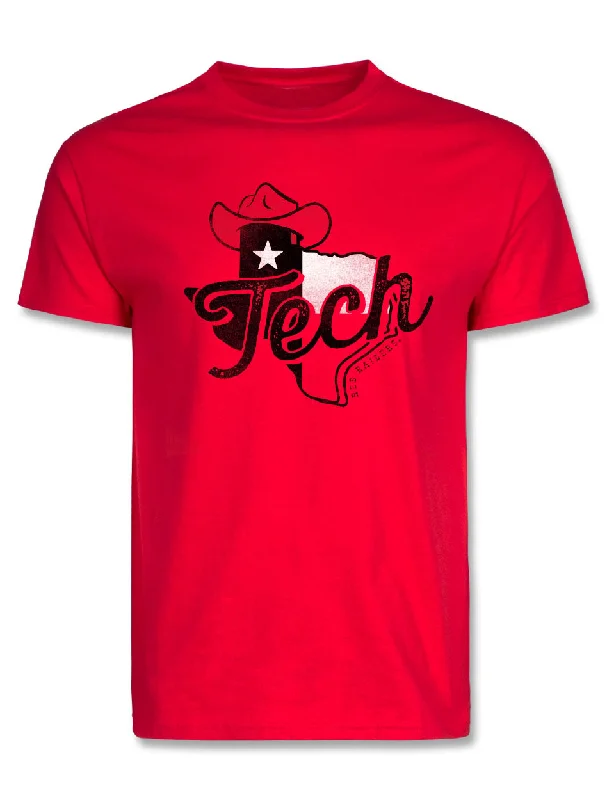 Texas Tech " Stetson State" Short Sleeve T-ShirtCrewneck Short Sleeve Tops