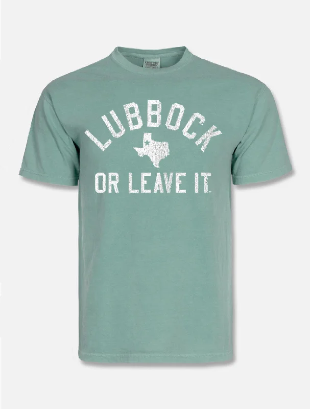 Texas Tech Red Raiders "Vintage Lubbock or Leave It" Short Sleeve T-ShirtFormal Short Sleeve Tops