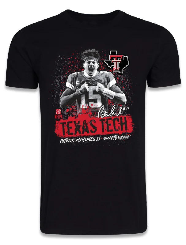 Texas Tech "Mahomes Celebration" Short Sleeve T-ShirtHip-Hop Short Sleeve Tops