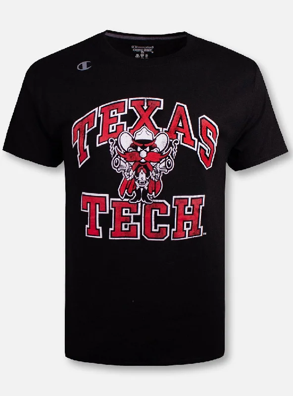 Champion Texas Tech Red Raiders "Raider Red Dynamic" Short SleeveCamping Short Sleeve Tops