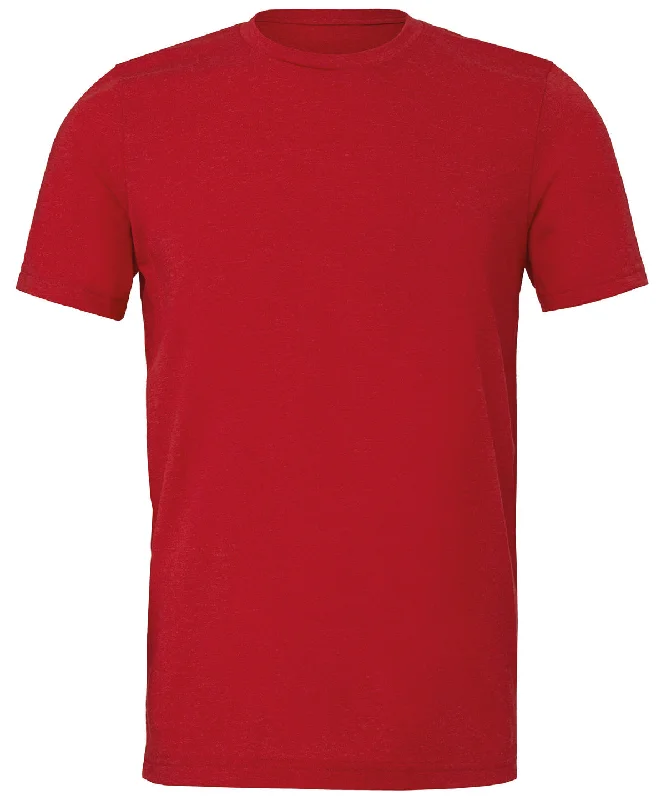 Heather Red - Unisex heather CVC short sleeve t-shirtUV-Protection Short Sleeve Tops