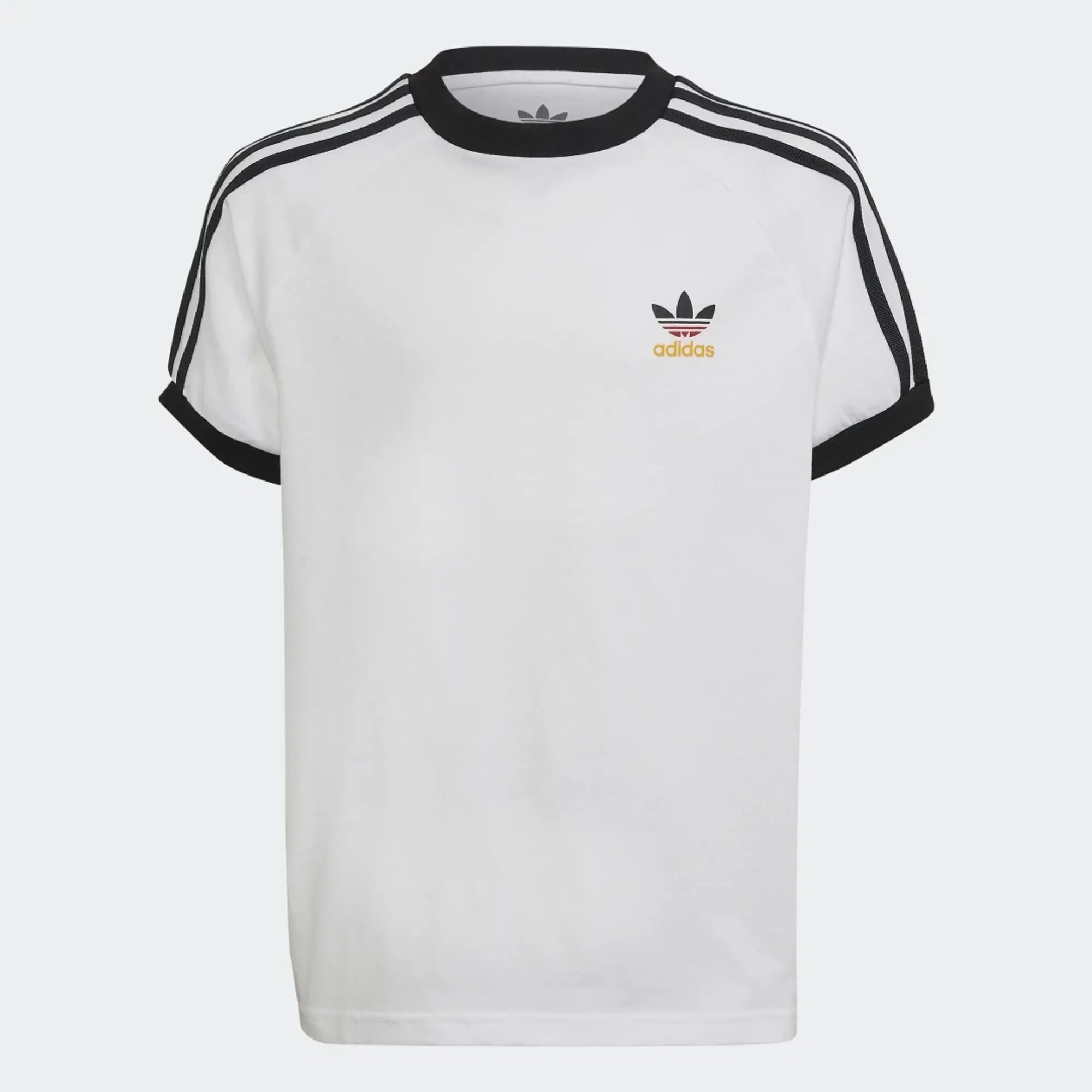 adidas Originals 3 Stripes Short Sleeve T-shirtRelaxed Fit Short Sleeve Tops