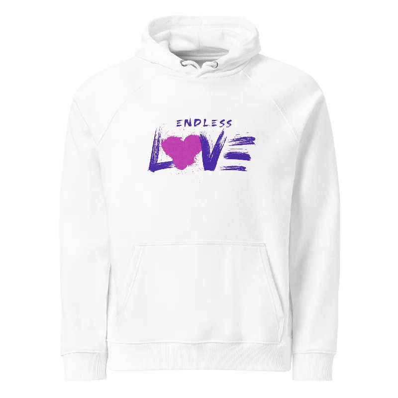 Punk SweatshirtsEndless Love Graphic Eco Raglan Hoodie