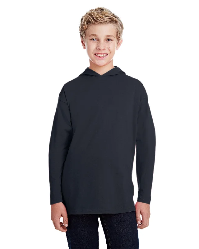 Urban HoodiesAnvil 987B Youth Long-Sleeve HoodedT-Shirt