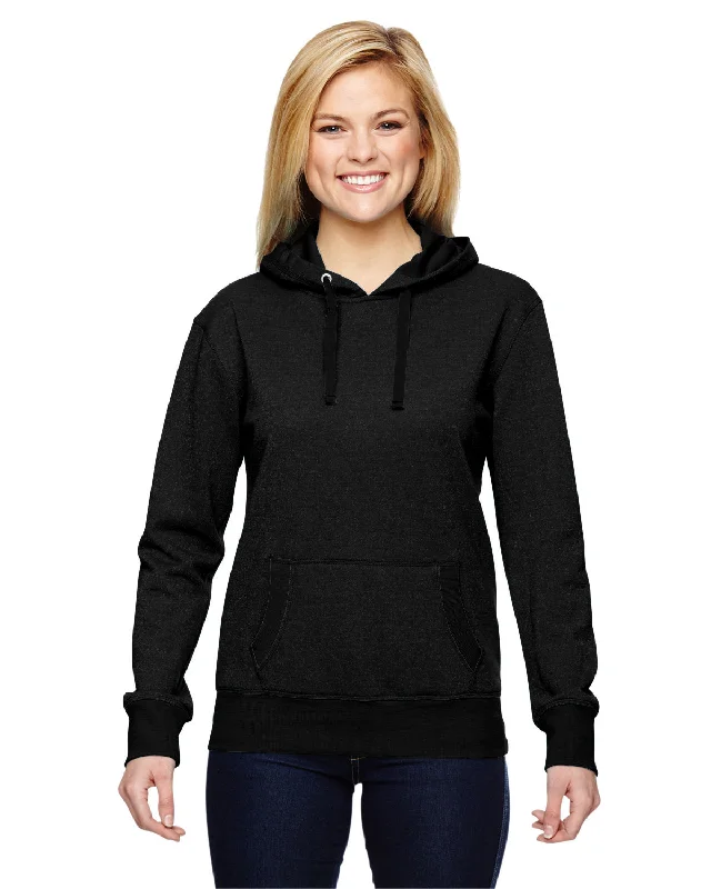 Zip-Up HoodiesJ America JA8860 Ladies' Glitter French Terry Hooded Sweatshirt