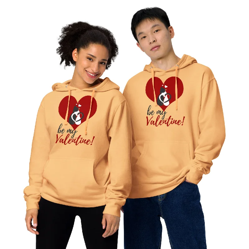 Mesh-Lined HoodiesValentine Hoodie Unisex