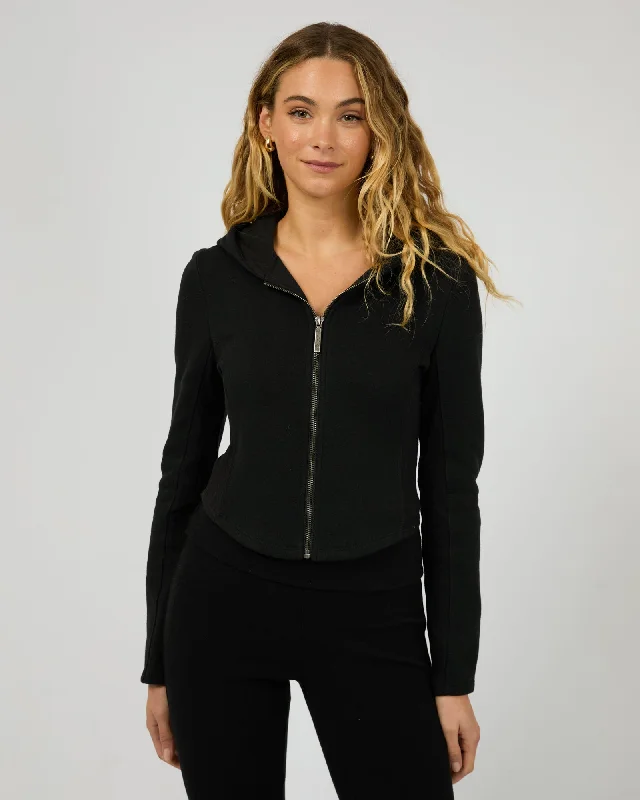 Outdoor SweatshirtsDua Zip Thru Black