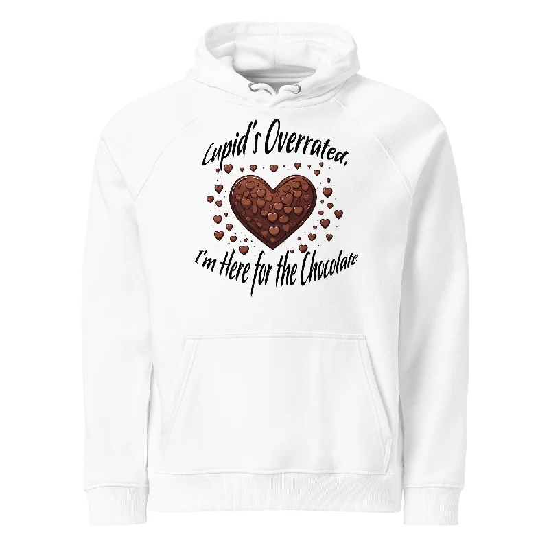 Ruffled SweatshirtsChocolate Love Graphic Raglan Hoodie Graphic