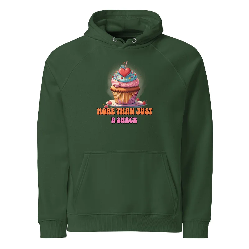 Sequined HoodiesCupcake Crush Graphic  Eco Raglan Hoodie