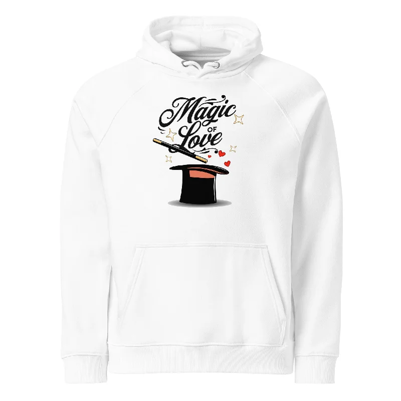 Branded SweatshirtsMagic of Love Graphic Eco Raglan Hoodie