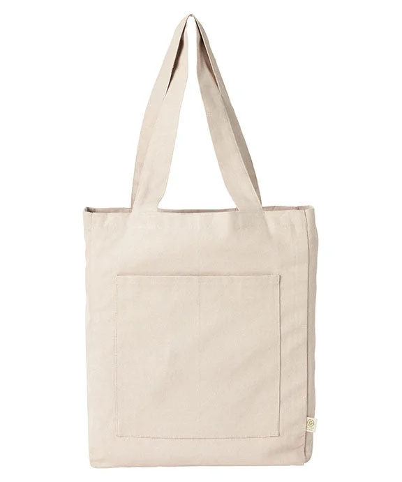 Colorblock HoodiesEC8205 - Econscious Reclaimist Everywhere Tote Bag | Natural