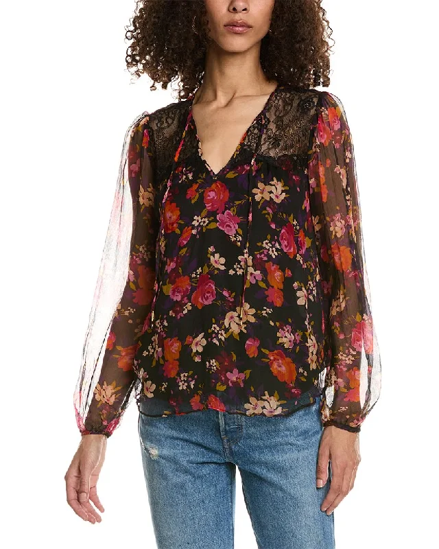 Printed ShirtsJohnny Was Flora Silk Blouse