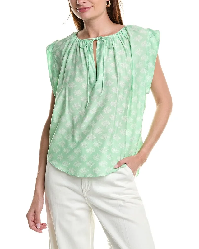 Wrap ShirtsJoie Tie Neck Blouse