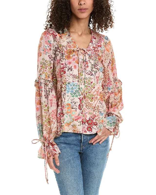 Layered ShirtsTed Baker Ruffle Blouse