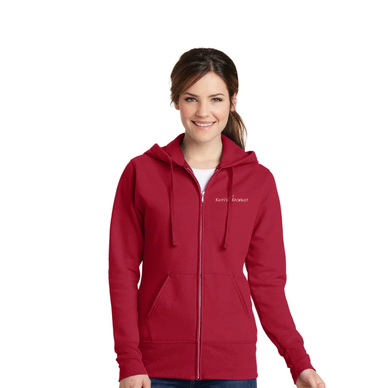 Ladies Full Zip Hoodie XS-4XL - Ken's MarketLounge Jackets