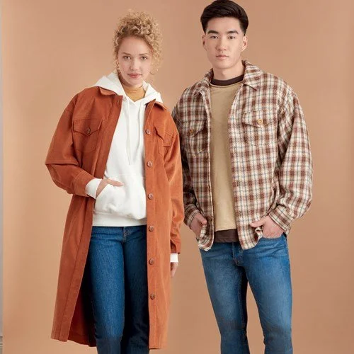 Simplicity Unisex Jackets S9388College Jackets