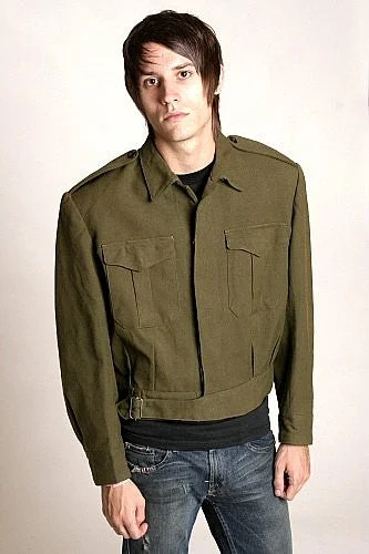 VIntage Ike  Style Wool M50 JacketPainted Jackets