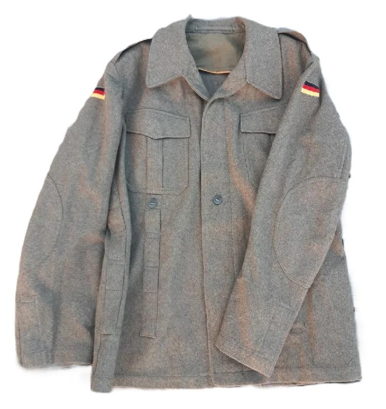 West German Army Bundeswehr Wool Field JacketCropped Jackets