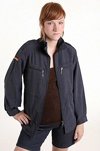 West German Navy Uniform Work JacketRecycled Fabric Jackets