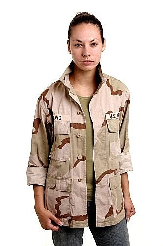 Women's US BDU ShirtAsymmetrical Jackets