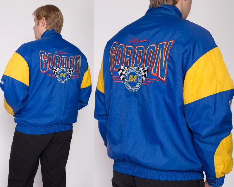 90s Jeff Gordon NASCAR Racing Jacket - Men's XLEmbellished Jackets