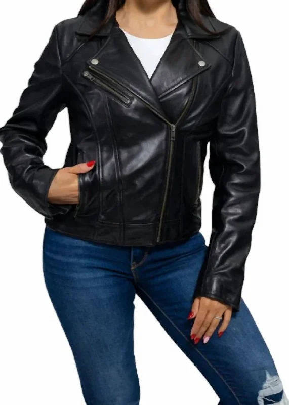 Genuine Leather Rock Star Jacket In BlackLimited Edition Jackets