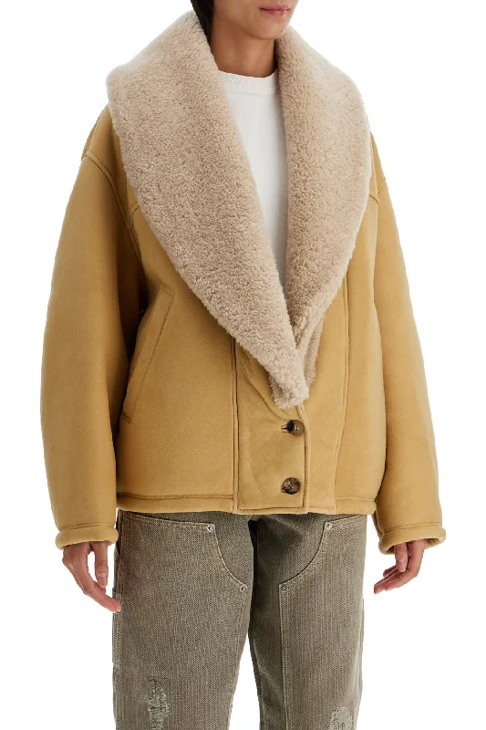 Golden Goose Shearling Margot JacketLinen Jackets