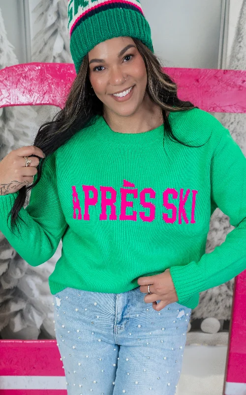 Green Apres Ski SweaterStudded Jackets