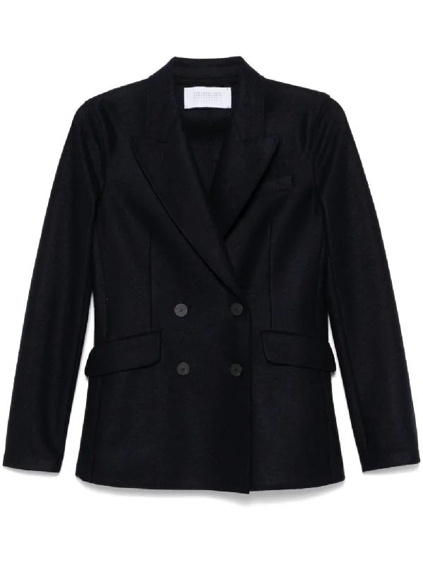 Harris Wharf London Women's Jackets blueLace-Up Jackets