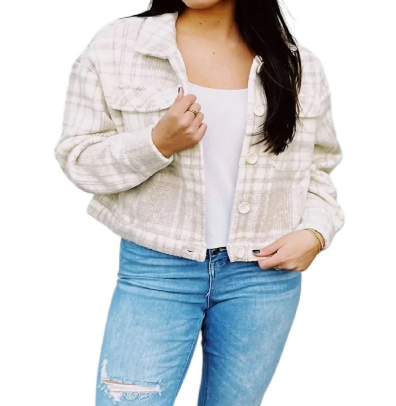 Selah Shacket In IvoryFringed Jackets