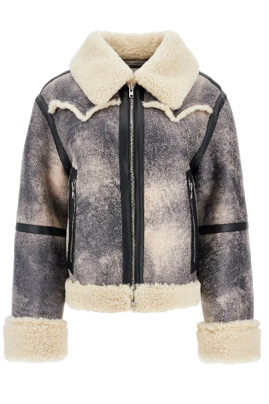 Stand Studio Women's Lessie Faux Shearling JacketHooded Jackets