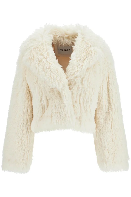 Stand Studio Women's Samara Faux Fur JacketMesh Jackets