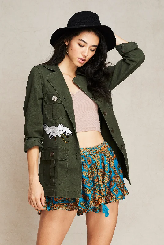 Wild at Heart Jacket GreenSherpa Jackets