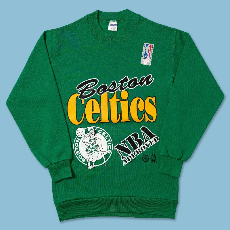 Cropped Knit Tops1991 Women's Boston Celtics Sweater Small